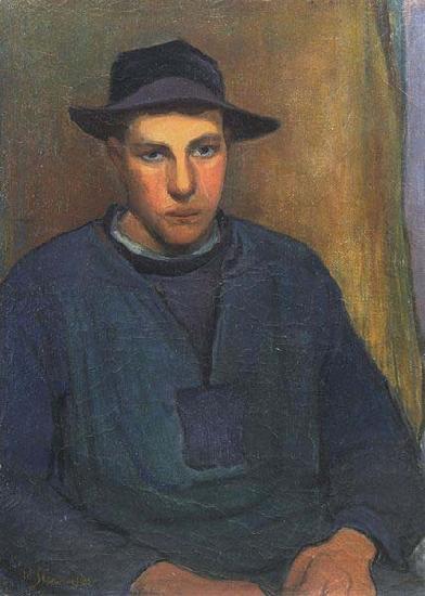 Wladyslaw slewinski Young fisherman from Doelan